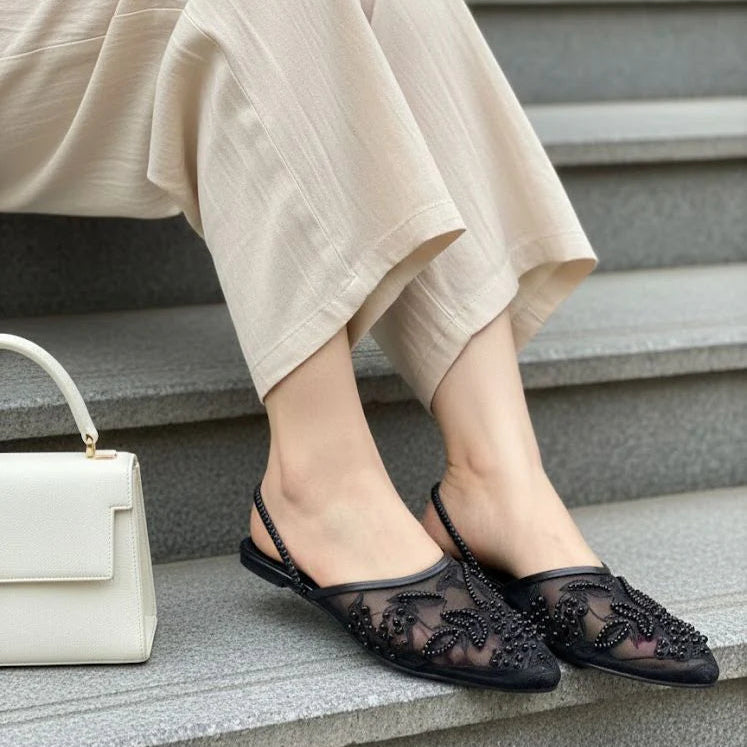 Elegant Viral Pumps Black