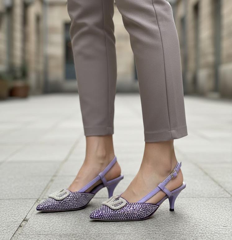 Jhilmil Heel Purple