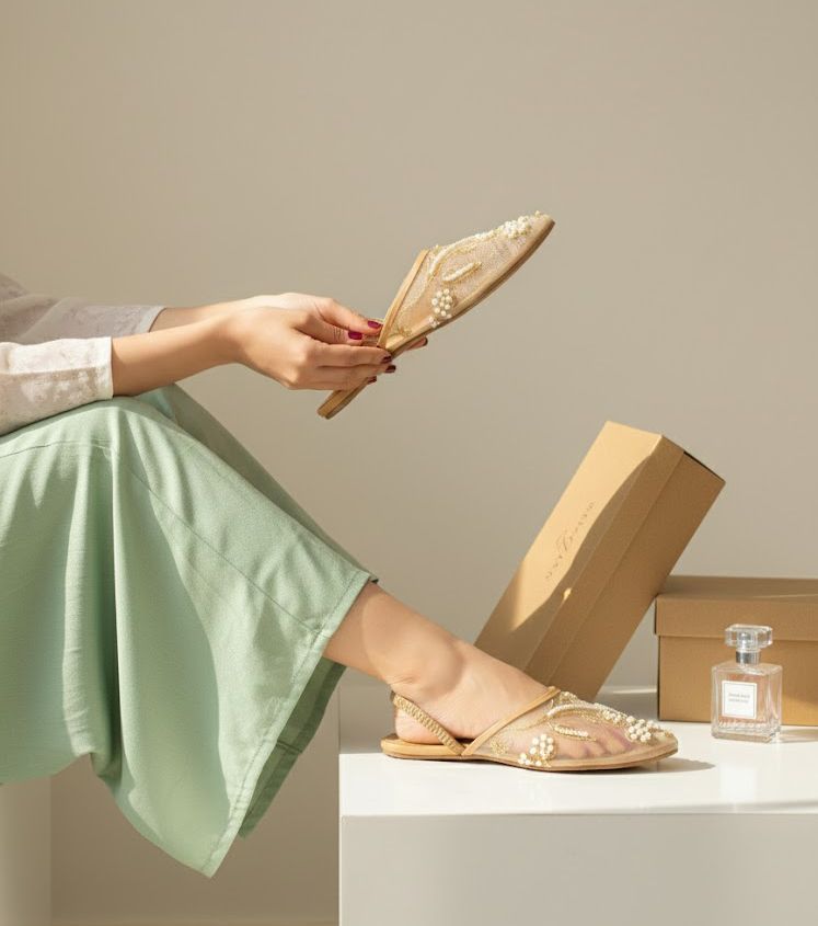 Elegant Viral Pumps Beige