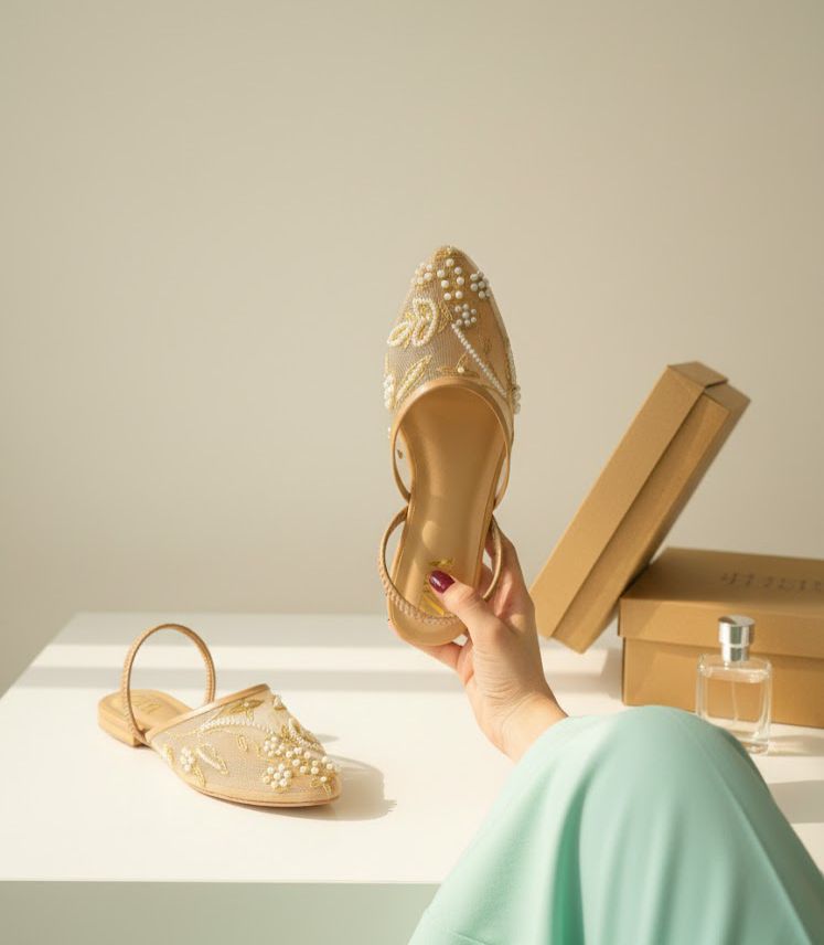 Elegant Viral Pumps Beige