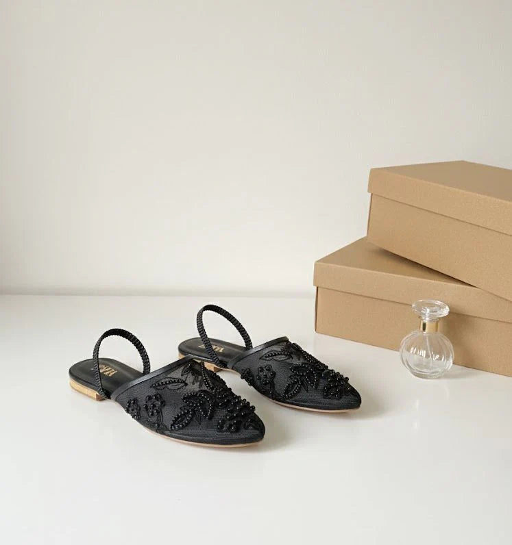 Elegant Viral Pumps Black