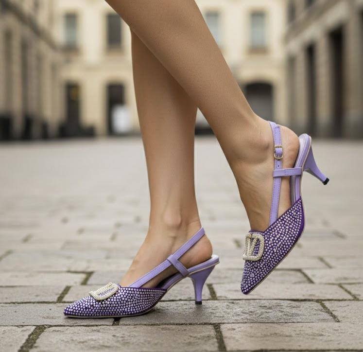 Jhilmil Heel Purple